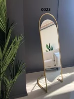 مرأة مودرن اطار ستيل