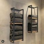 فواطة 2 رف ستيل حمام