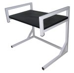 ⁦حامل و رف ميكرويف و فرن حامل صلب لتخزين أدوات الطهي والأطباق و اجهزة المطبخ 50 في 30 سم⁩ - الصورة ⁦3⁩