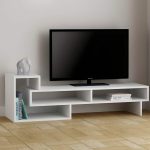 ترابيزة تلفزيون مودرن خشب