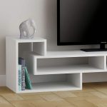 ⁦ترابيزة تلفزيون مودرن خشب 5 رف 140 في 30 سم⁩ - الصورة ⁦3⁩