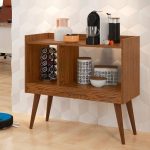 ⁦كوفي كورنر خشب مودرن 3 رف⁩ - الصورة ⁦5⁩