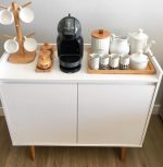 كوفي كورنر خشب مودرن