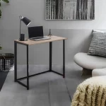 مكتب دراسة و عمل و لابتوب معدني مطوي 1 رف 80 في 40 سم