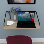 مكتب معلق 1 رف شاسية معدن 80 في 40 سم ASHOR400