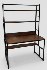 ⁦مكتب دراسة و عمل و لابتوب معدني مع 3 رف 110 سم في 60 سم ms-dk-011⁩ - الصورة ⁦2⁩