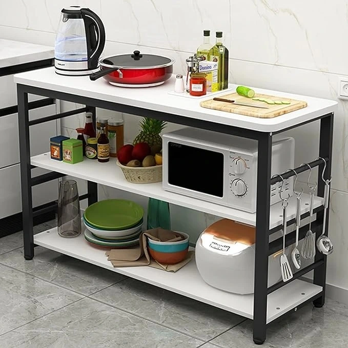 ترابيزة ارفف منظم اجهزة و ادوات المطبخ حامل ميكروويف و فرن و توابل و كوفي كورنر معدني 4 رف عرض 100 سم tbl-kt-065 ترابيزة ارفف منظم اجهزة و ادوات المطبخ حامل ميكروويف و فرن و توابل و كوفي كورنر معدني 4 رف عرض 100 سم tbl-kt-065