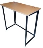 ⁦مكتب دراسة و عمل و لابتوب  معدني مطوي 1 رف 80 في 40 سم ms-dk-017⁩ - الصورة ⁦4⁩